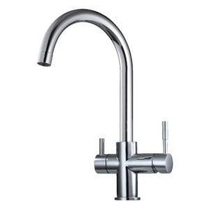 3W-HL-CH - 3 Way Mixer Chrome High Loop
