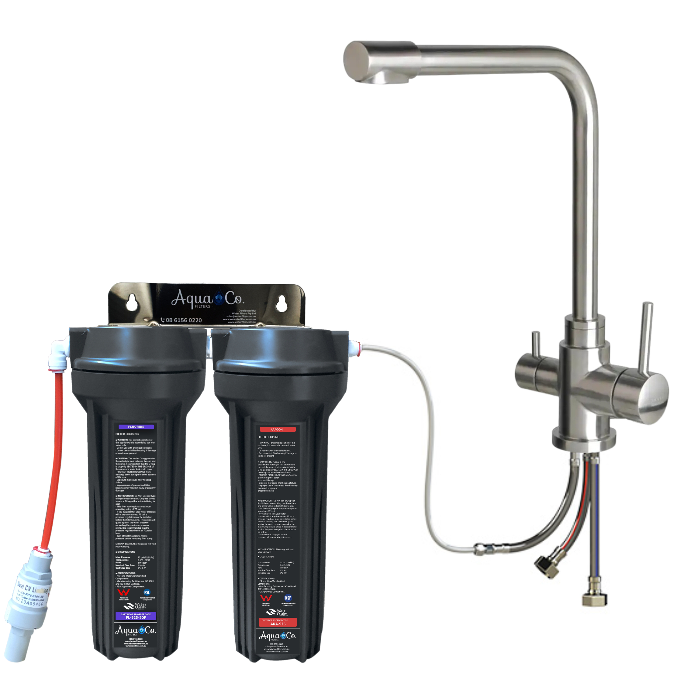 FA + 3 Way Under Sink Filter System SYS-925FD - Image 5