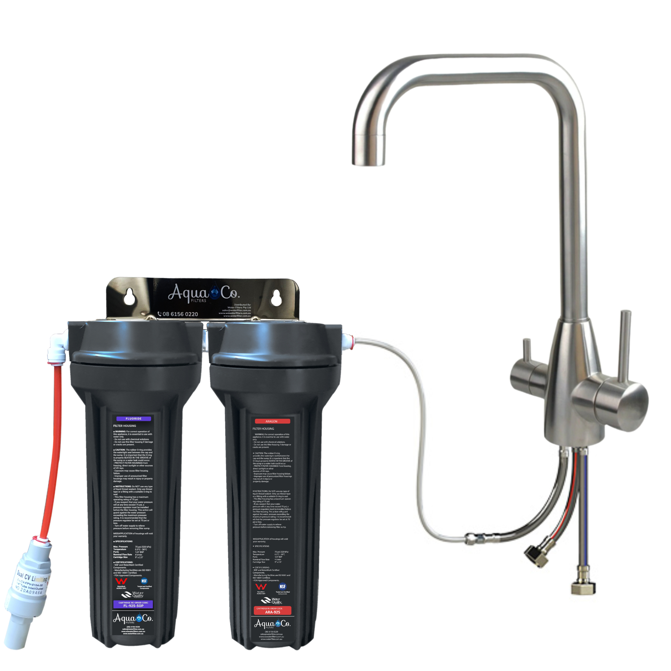 FA + 3 Way Under Sink Filter System SYS-925FD - Image 6