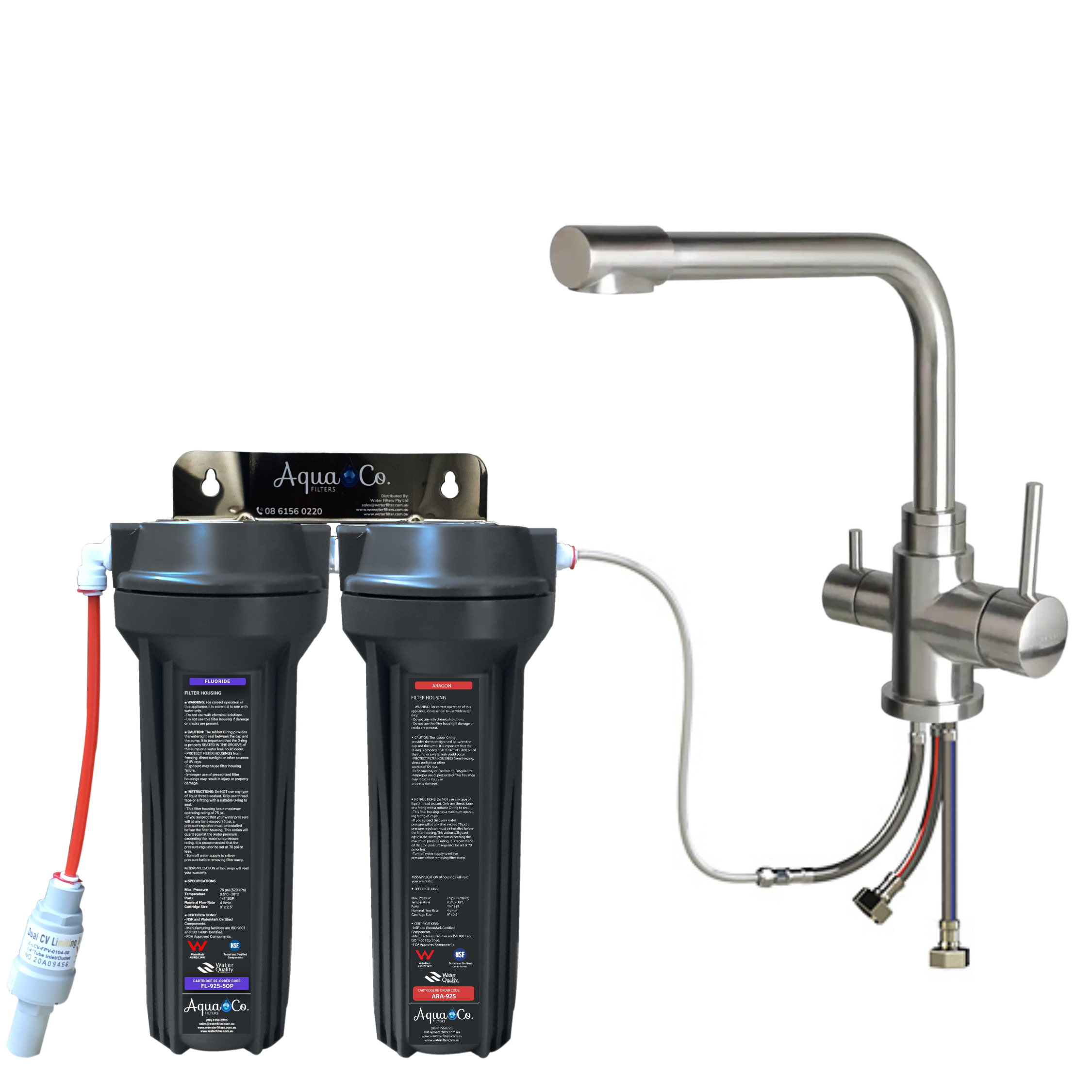 FA + 3 Way Under Sink Filter System SYS-925FD - Image 7