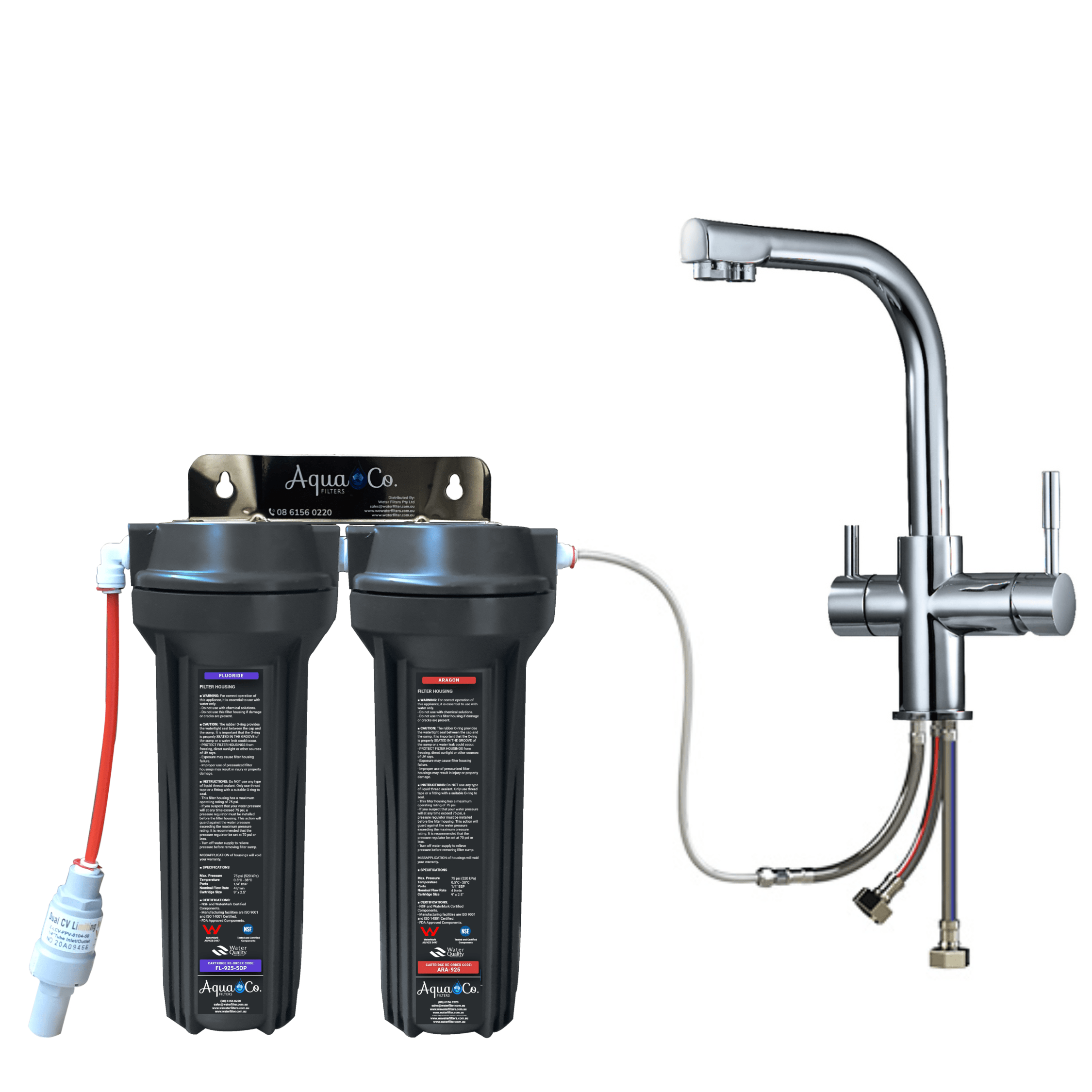 FA + 3 Way Under Sink Filter System SYS-925FD - Image 8